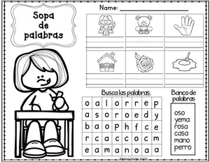 Silabas Back To School