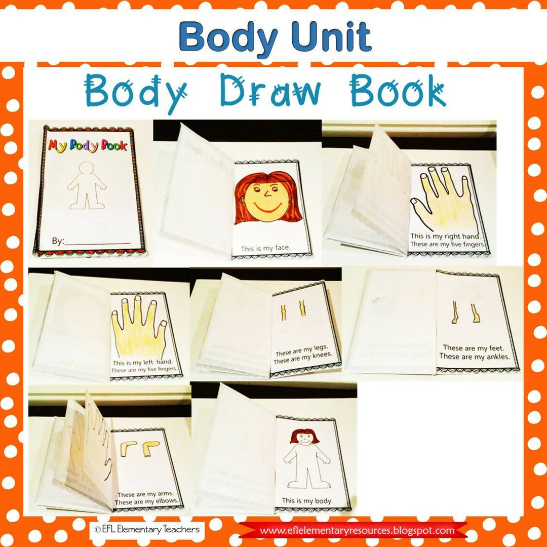 Body Theme for Elementary ELL – Bilingual Marketplace
