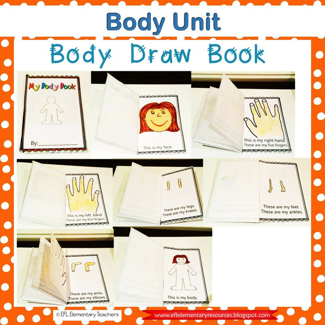Body Theme for Elementary ELL – Bilingual Marketplace