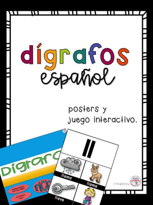 Juego interactivo de Dígrafos en español