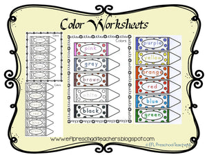 Color Unit for Kindergarten ELL
