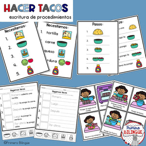 Cómo hacer tacos — Procedural writing