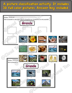 Las propiedades de la materia in Google Slides™