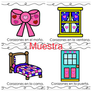 Mi Libro de Rimas de Corazones" Rimas para el día de San Valentín - Kinder, 1º (Español)