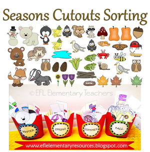 Seasons Unit for Elementary ESL