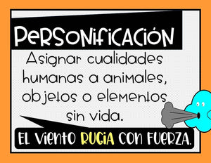 Lenguaje Figurado Posters y Actividades /Figurative Language Posters in Spanish
