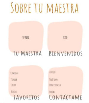 Conocer a tu maestra / Meet the Teacher