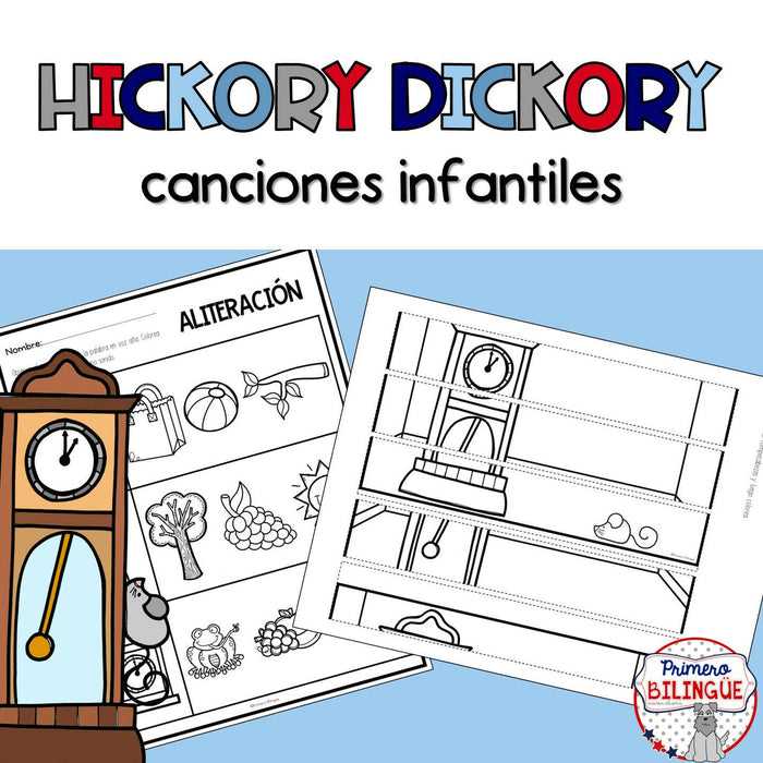 Canciones infantiles - Hickory dickory dock