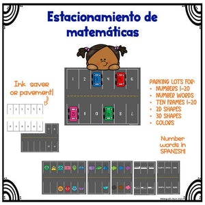 Estacionamiento de matemáticas