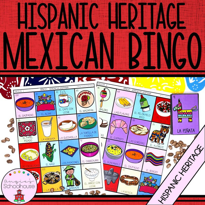 Hispanic Heritage Month Mexican Bingo
