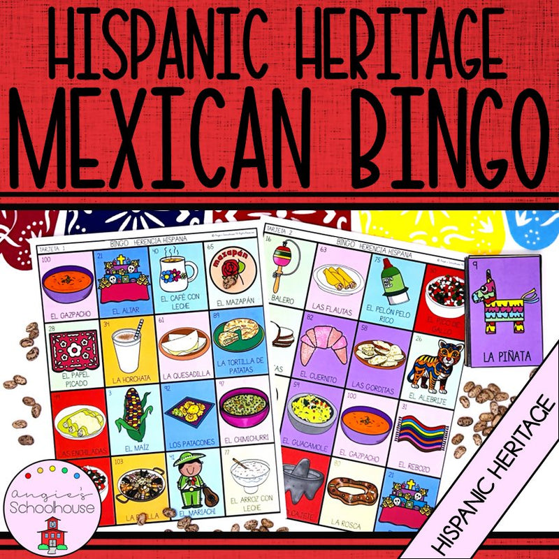 Hispanic Heritage Month Mexican Bingo – Bilingual Marketplace hispanic-heritage-month-mexican-bingo-bilingual-marketplace
