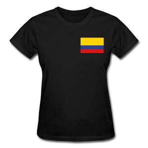 Colombian Flag Shirt - black