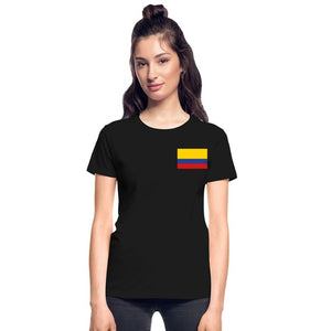 Colombian Flag Shirt - black