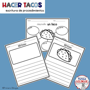 Cómo hacer tacos — Procedural writing