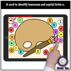 Letra o Boom Cards™ | Digital Task Cards