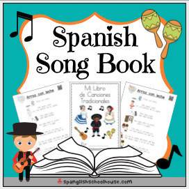 Traditional Spanish Song Book with QR Codes