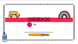 Conferencias Virtuales Slides en español