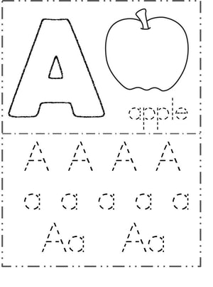 Alphabet Workbook for Elementary ELL