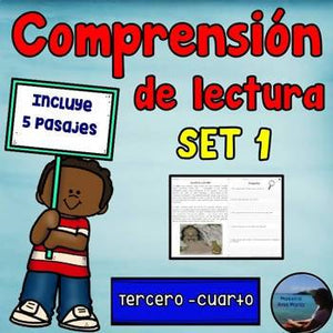 Comprensión de lectura Set 1