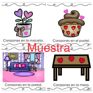 Mi Libro de Rimas de Corazones" Rimas para el día de San Valentín - Kinder, 1º (Español)