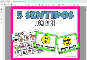 Actividades de Ciencias para Kinder / Cinco Sentidos