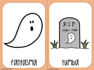 Halloween Spanish Flashcards
