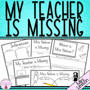 My Teacher is Missing Bilingual Bundle