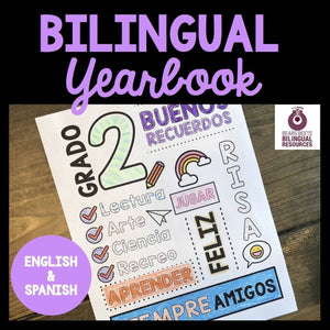 Bilingual Second Grade Yearbook