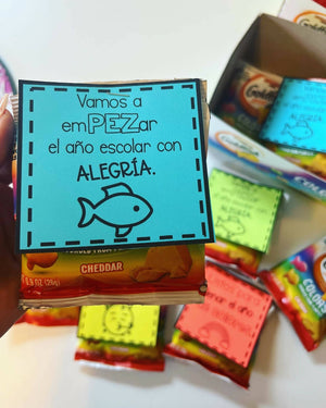 Spanish Back to School Gift Tags 0 Downloads