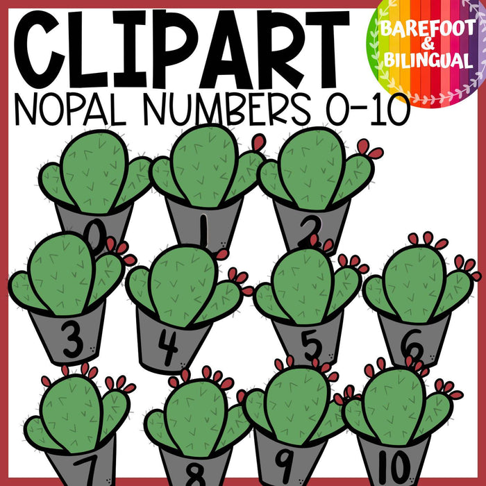 Cactus Numbers | Nopal Números | Hispanic Heritage Month