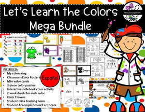 Let's Learn the Colors Mega Bundle (en español)