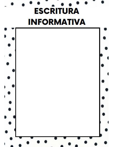 Spanish Informative Writing Graphic Organizers