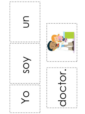 Spanish High Frequency Words "yo","soy" "un" and "una"