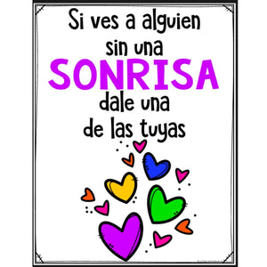 Kindness Posters in Spanish - Posters de Bondad