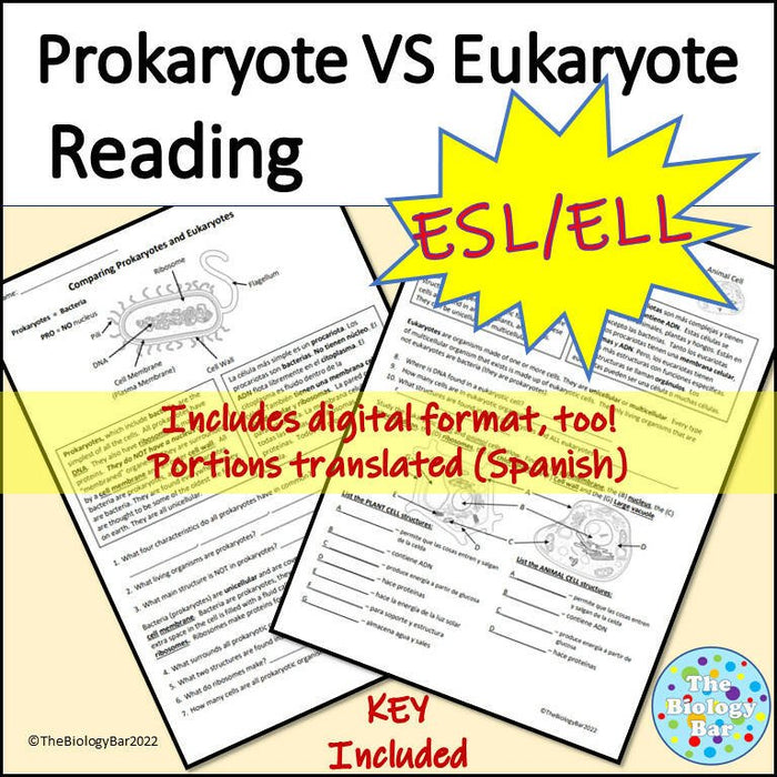 Biology Cell Structure & Function Reading and Writing